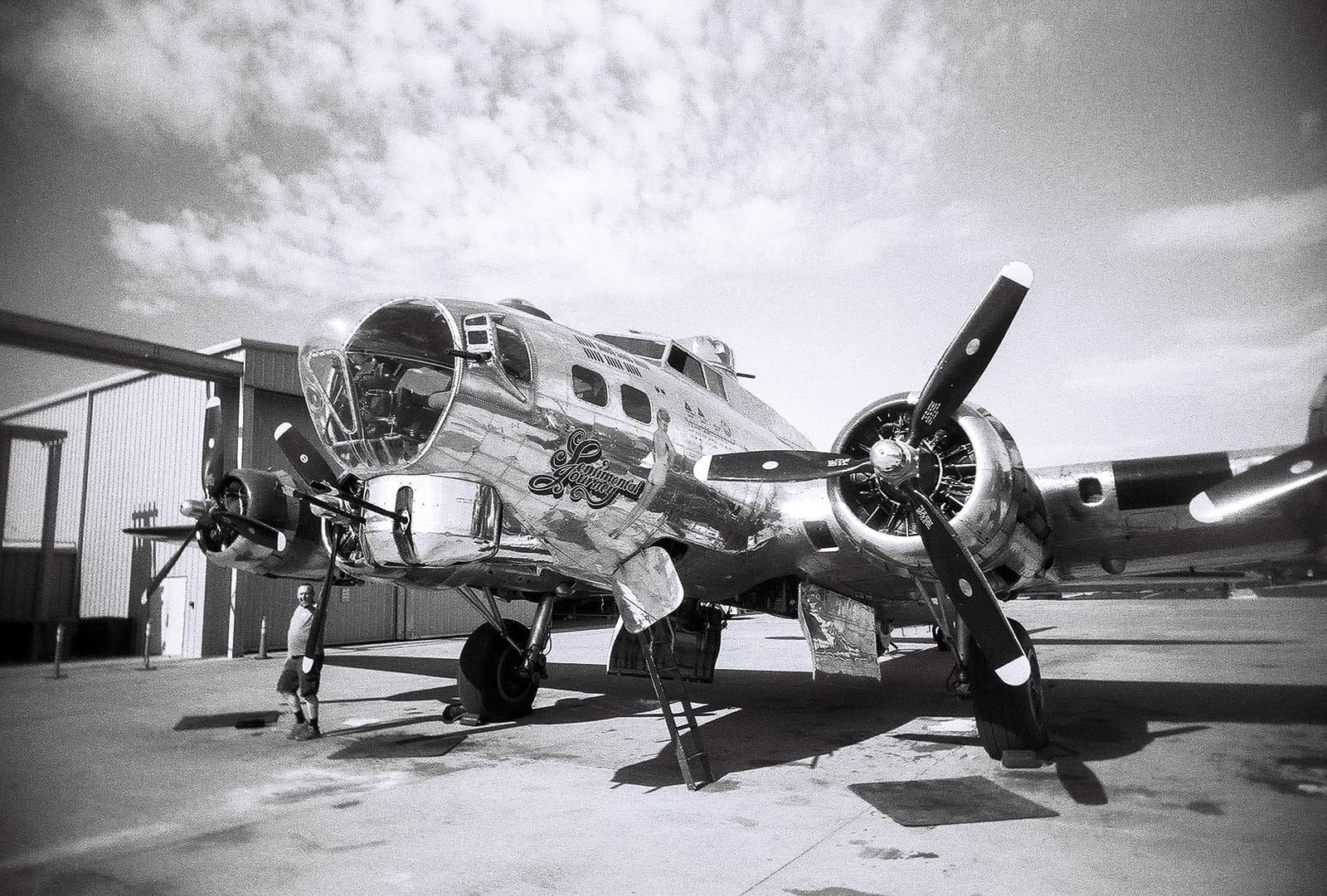 Vintage aircraft at the Arizona Commemorative Air Force museum